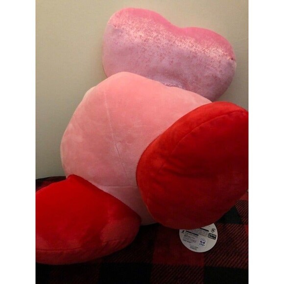 Kirby Plush Lifting Heart Star Arise 2018 Toreba Prize Plush XL 19.5" NWT - Picture 7 of 9